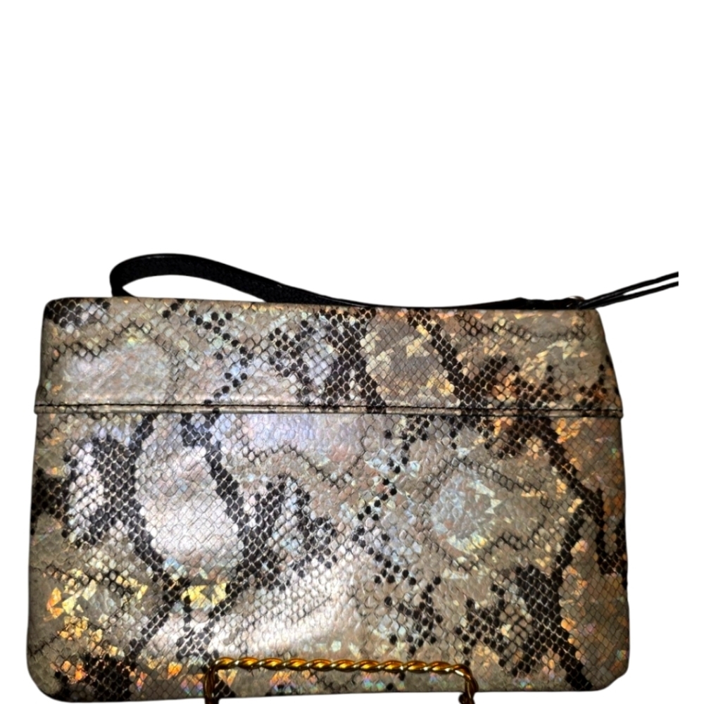 Simply Vera Pewter Python Print With Irridescent … - image 2